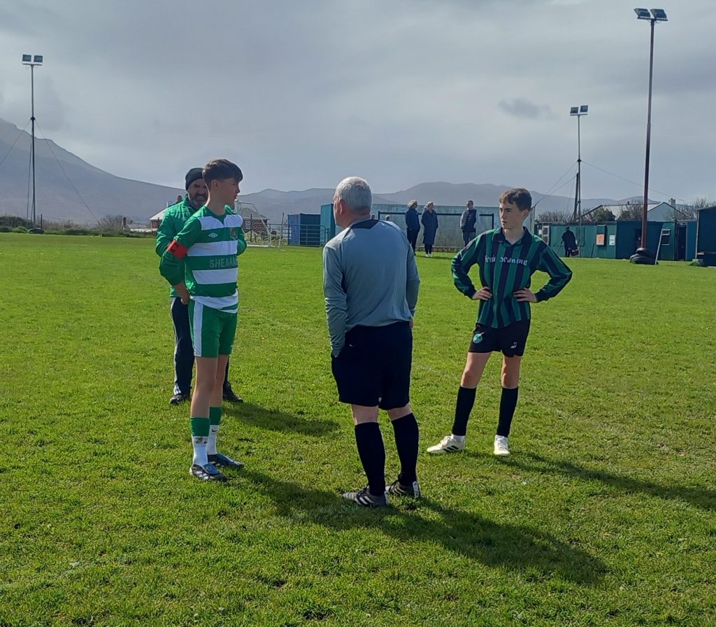 Ben Stack up for the toss