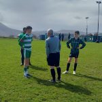 Ben Stack up for the toss