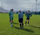 Ben Stack up for the toss