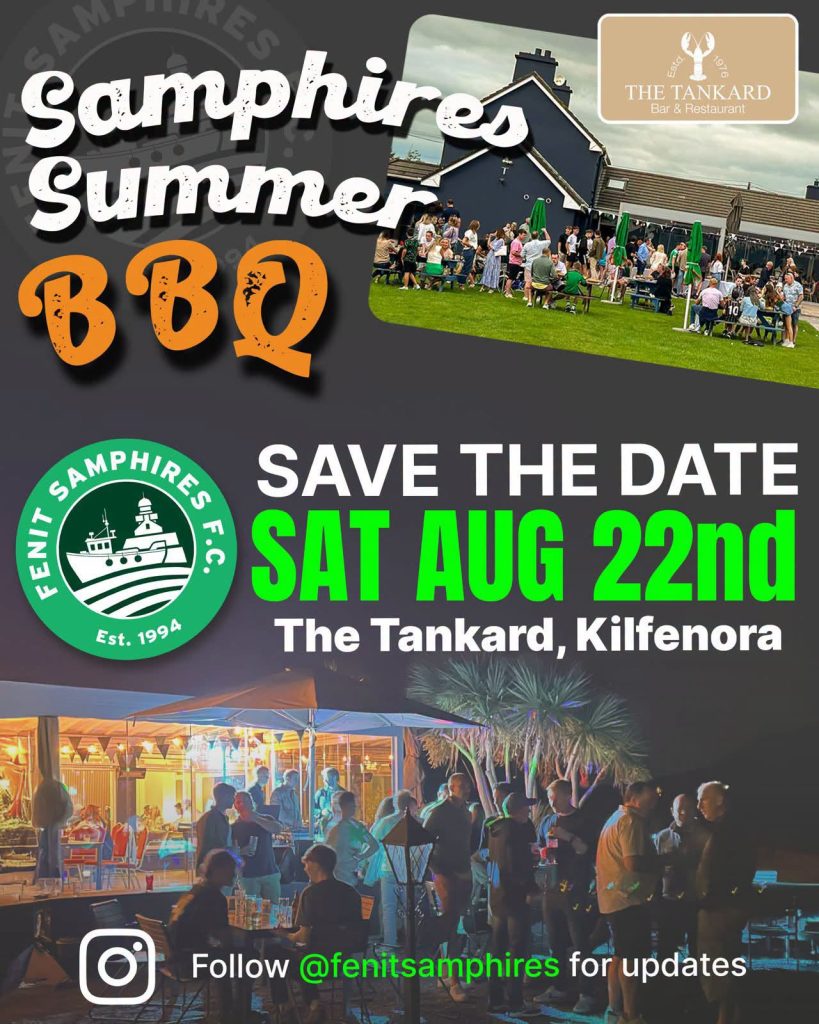 Samphires BBQ - Save The Date - Aug 22nd 2026